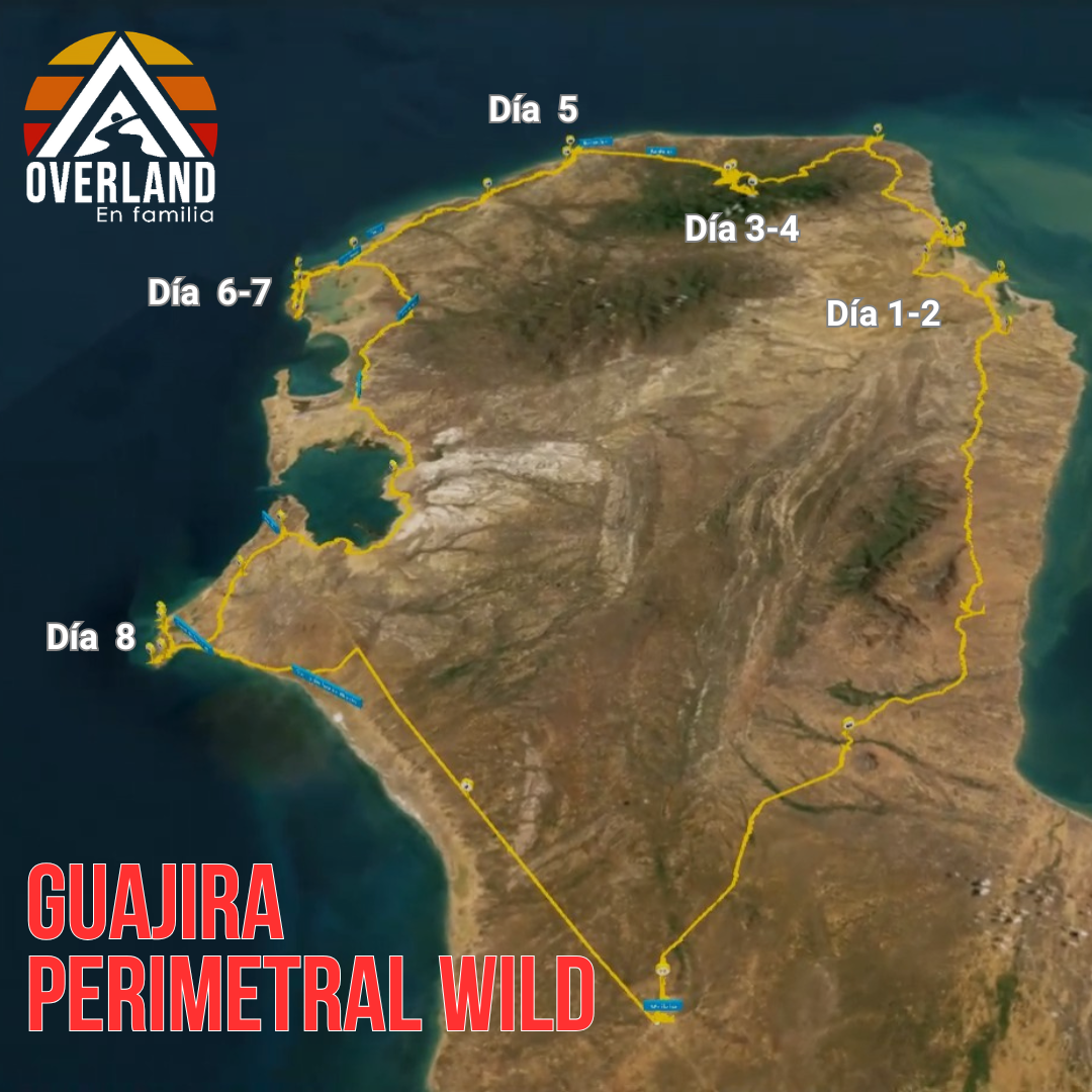 Recorrido Guajira Perimetral